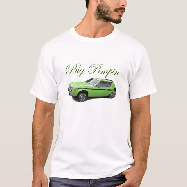 Camiseta Lowrider GRANDE de Pimpin AMC Gremlin (Anverso)