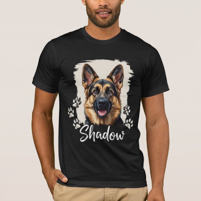 Camiseta Loyal Companion Pastor Alemán (Anverso)
