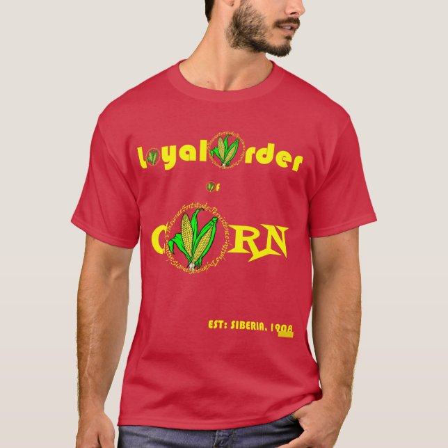 Camiseta loyal order of corn (Anverso)