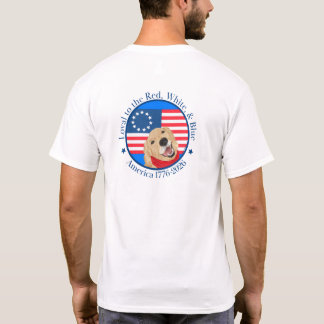Camiseta Loyal to the Red, White & Blue America 250