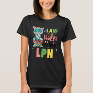 Camiseta Lpn Life Happy Easter Day Gnome Bunny Eggs Graphic