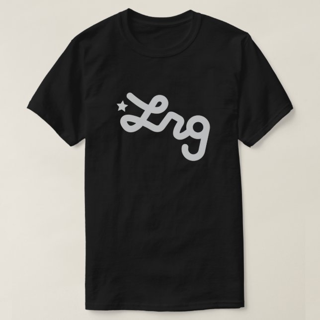 CAMISETA LRG (Diseño del anverso)