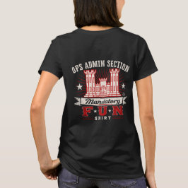 Camiseta LRN OP Diversión Obligatoria Color Oscuro