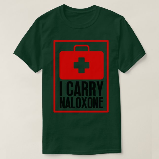 Camiseta Lry Naloxone 10 (Diseño del anverso)