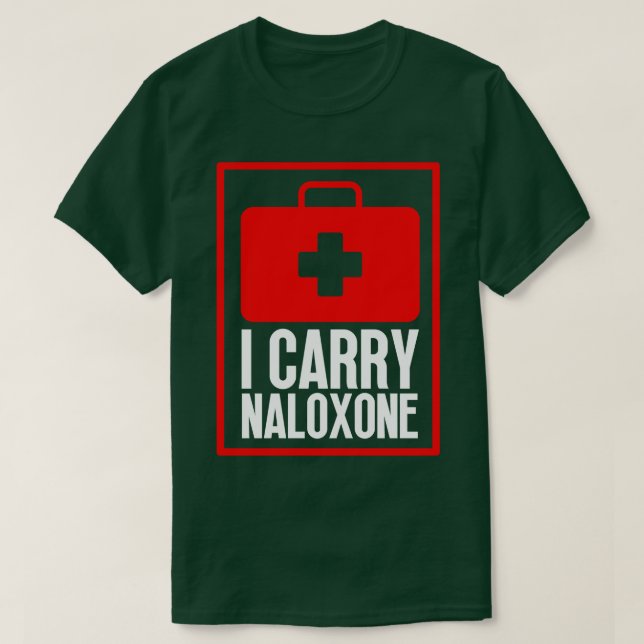 Camiseta Lry Naloxone 16 (Diseño del anverso)