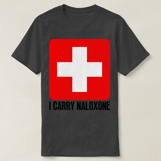 Camiseta Lry Naloxone 18 (Diseño del anverso)