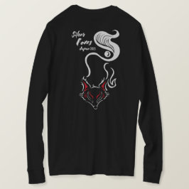 Camiseta LS de las mujeres de los zorros plateados