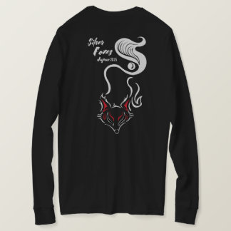 Camiseta LS de las mujeres de los zorros plateados