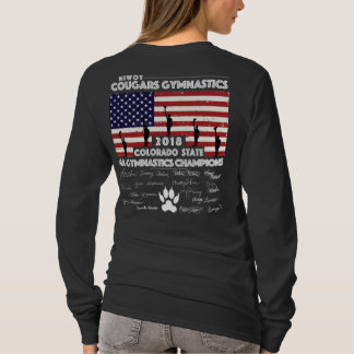 Camiseta LS de los campeones del estado de la gimnasia 2018