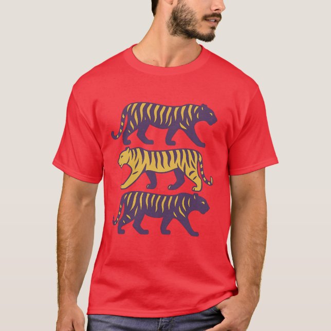 Camiseta LSU estilo retro (Anverso)