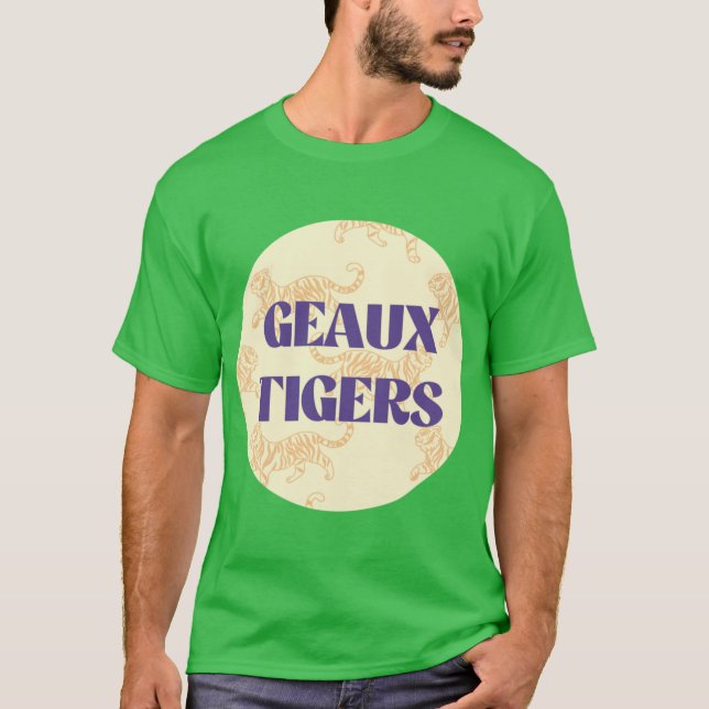 Camiseta lsu geaux tigers (Anverso)