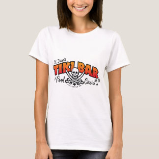 Camiseta Lt. Barra de Tiki de Dan y mercancía del oasis de