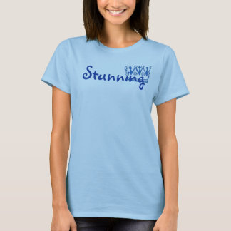 Camiseta Ltblue de la corona, atontando