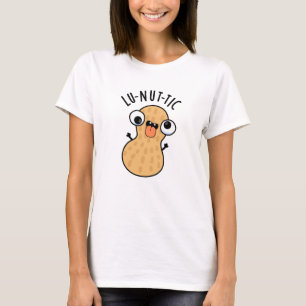 Camiseta Lu-nut-ic Chistes Divertidos de Cacahuetes 