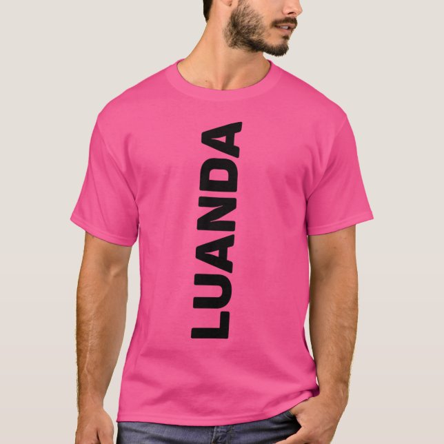 Camiseta Luanda (Anverso)