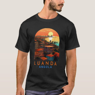 Camiseta Luanda Viaje Explorando Viaje En Verano Luanda Vac