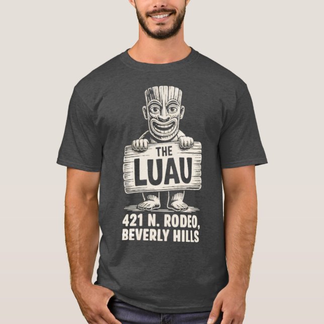 Camiseta Luau - Beverly Hills (Anverso)