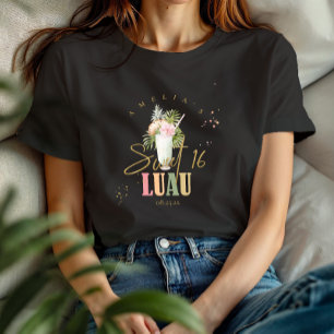 Camiseta Luau Sweet de Hawái Dieciséis ID1092