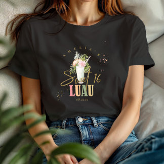 Camiseta Luau Sweet de Hawái Dieciséis ID1092
