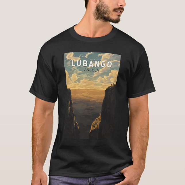 Camiseta Lubango Angola Viaje de arte (Anverso)