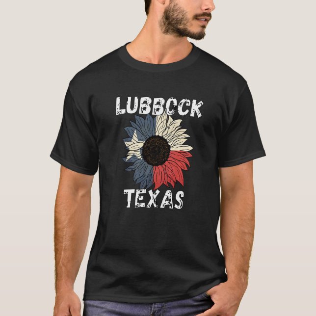 Camiseta Lubbock TX Souvenirs (Anverso)