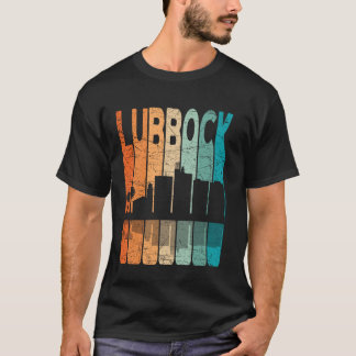 Camiseta Lubbock Vintage Lubbock Texas Retro Lubbock horizo
