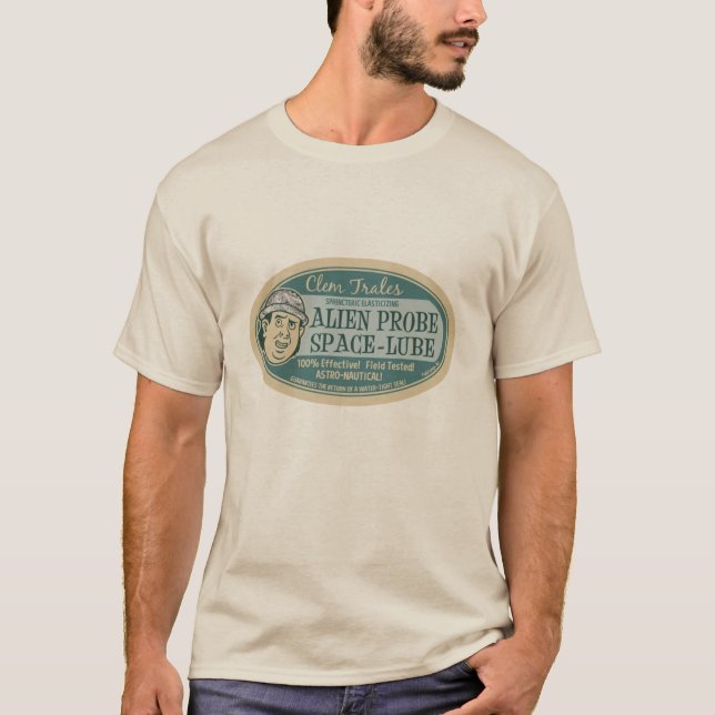 Camiseta Lube espacial (Anverso)