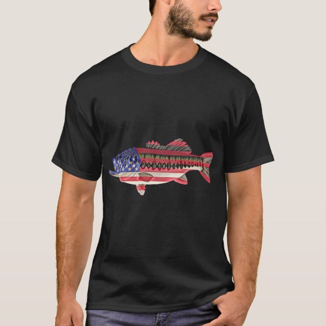 Camiseta lubina americana (Anverso)