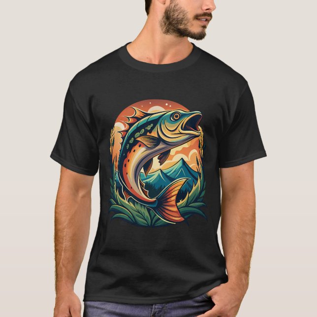 Camiseta lubina americana (Anverso)