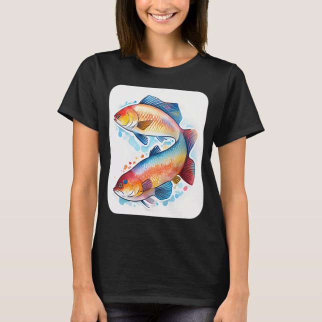 Camiseta Lubina colorida (Anverso)