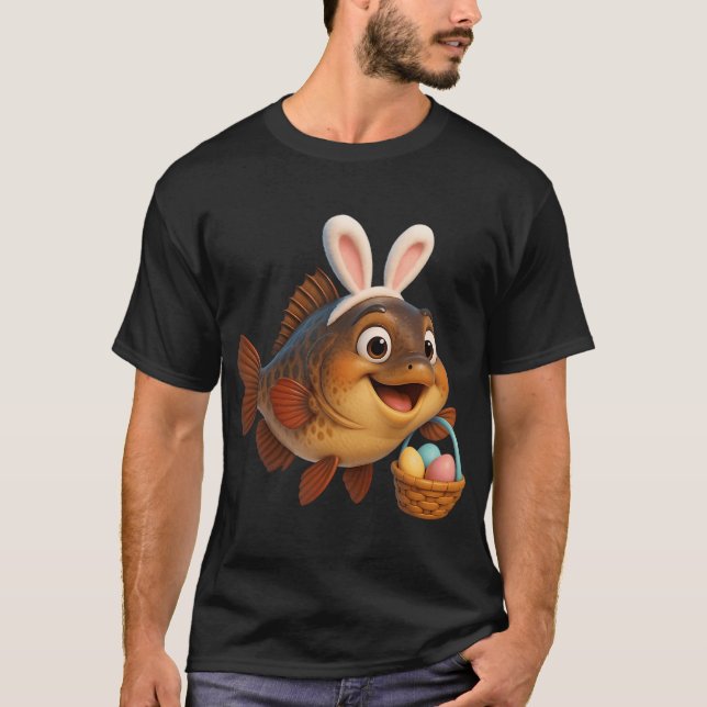 Camiseta lubina de Easter Rock (Anverso)