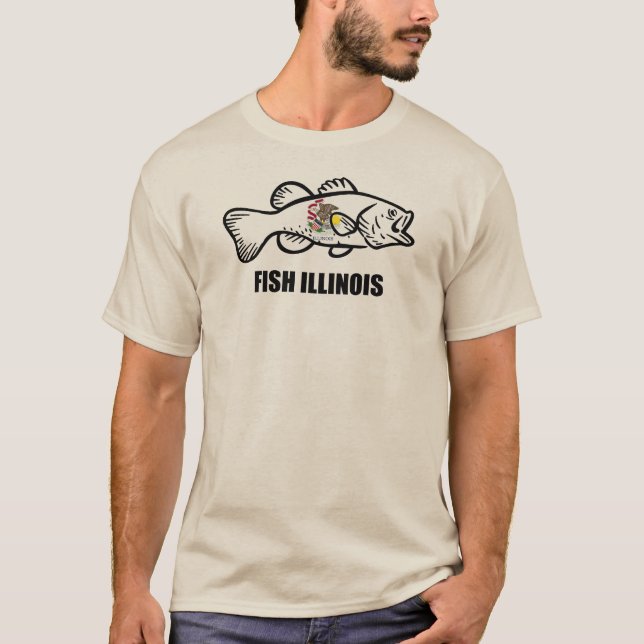 Camiseta Lubina de Illinois (Anverso)