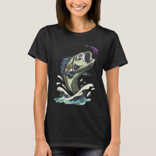 Camiseta Lubina salta captura