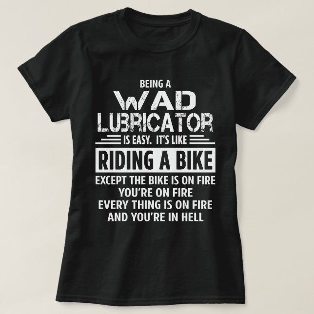 Camiseta Lubricador Wad (Diseño del anverso)