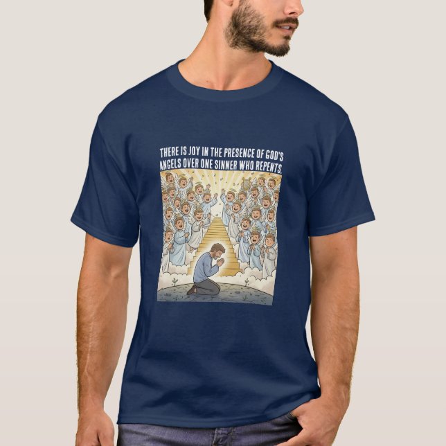 Camiseta Lucas 15:10  (Anverso)