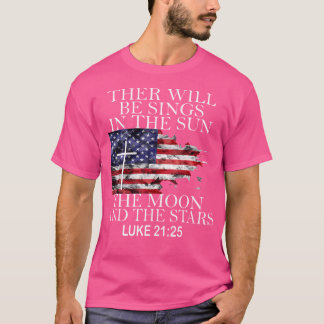 Camiseta Lucas 2125 Habrá Señales En El Sol La Luna 