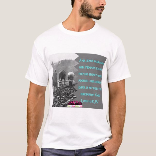 Camiseta Lucas 9:62 (Anverso)