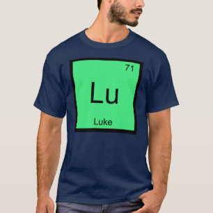 Camiseta Lucas Nombre Elemento Químico Tabla Periódica