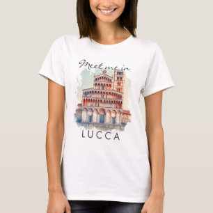 Camiseta Lucca Italia Viajero Amante Viaje Aventura Encuént