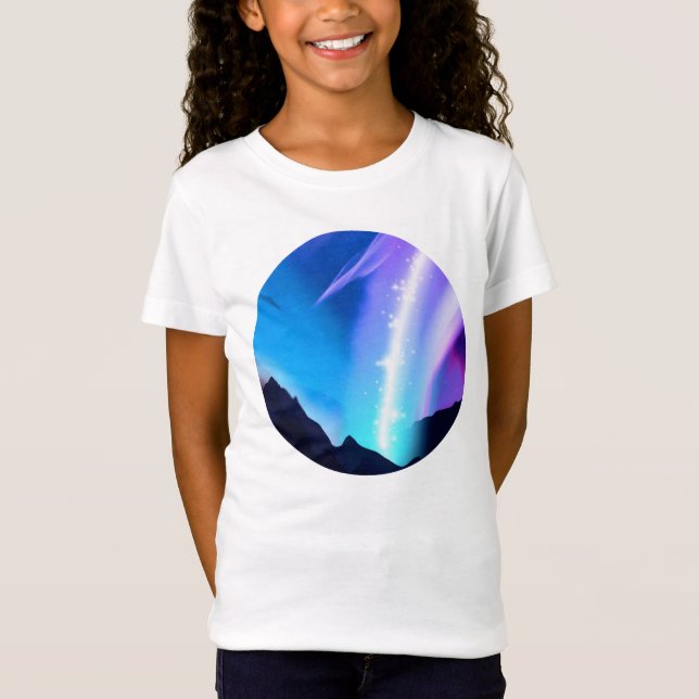 Camiseta Luces boreales (Anverso)