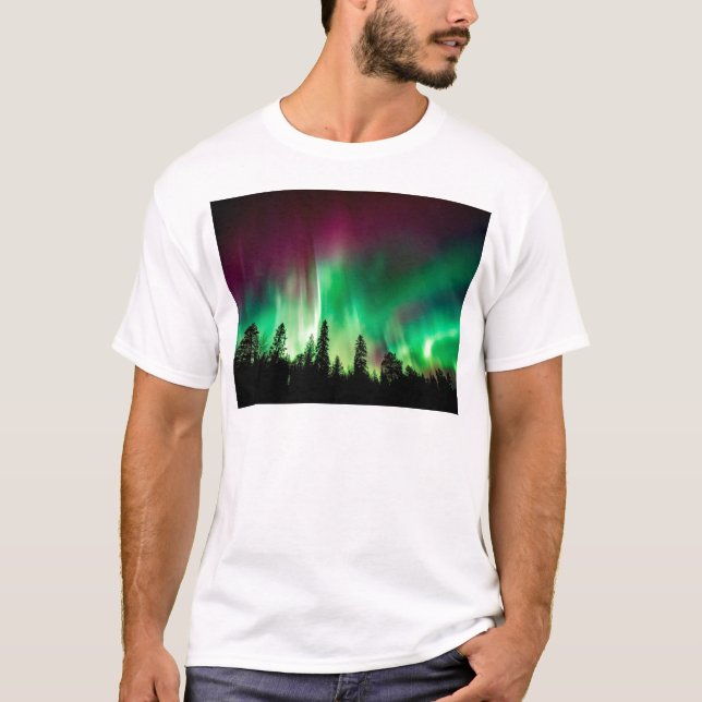 Camiseta Luces boreales de Aurora (Anverso)