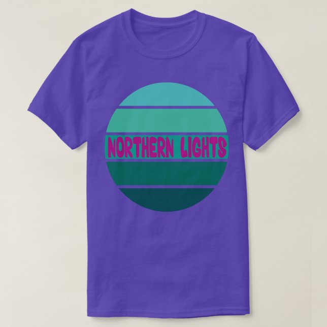 Camiseta Luces boreales TShirt 12 (Diseño del anverso)