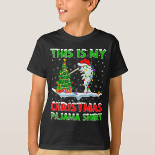 Camiseta Luces de árbol de Navidad de Narval Esta es mi Paj