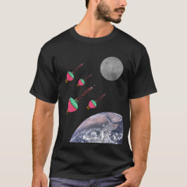 Camiseta Luces de burbuja en el espacio
