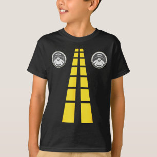 Camiseta Luces de Ciervo con Señalizaciones Viales Disfraz
