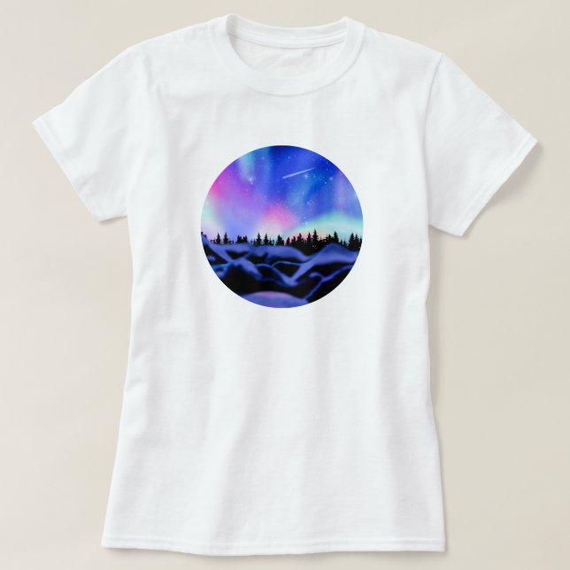 Camiseta Luces de ensueño (Diseño del anverso)