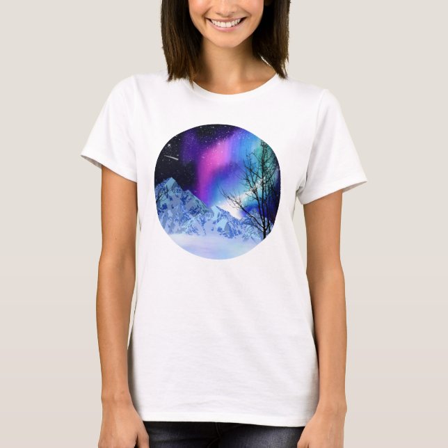 Camiseta Luces de invierno (Anverso)