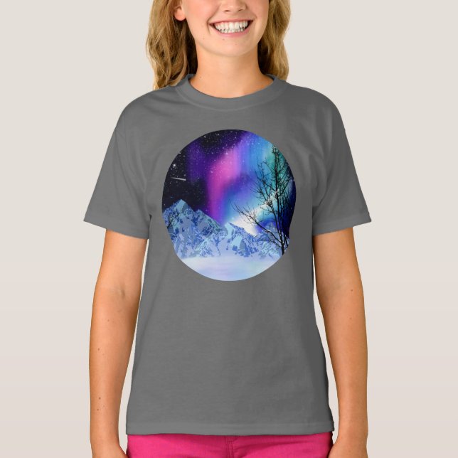 Camiseta Luces de invierno (Anverso)