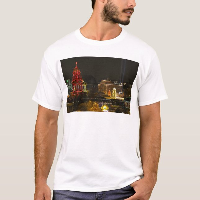 Camiseta Luces de Kansas City Plaza (Anverso)