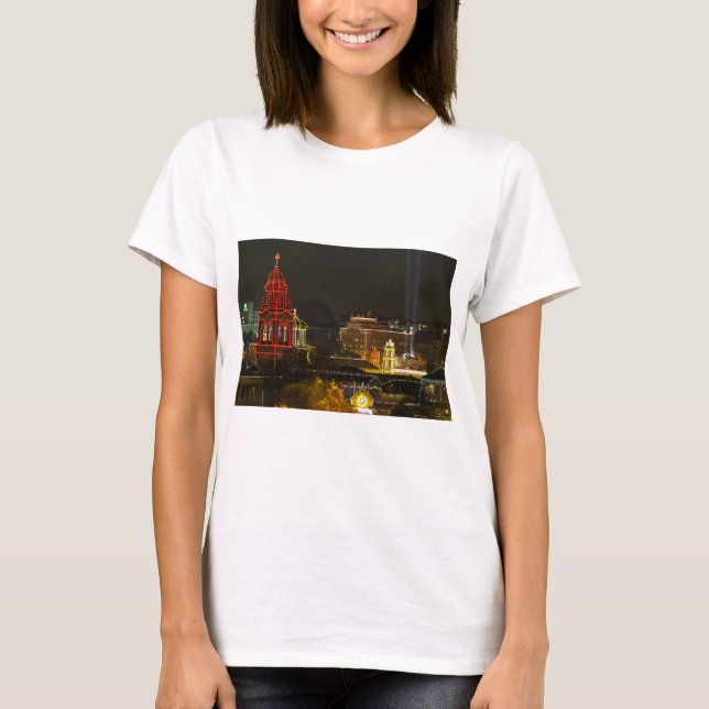 Camiseta Luces de Kansas City Plaza (Anverso)